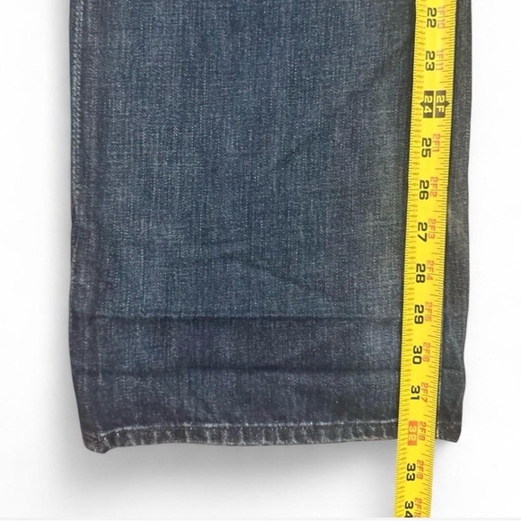 VTG Y2K Men’s 7 For All Mankind Relaxed Fit Jeans Size W30 x L32 - Picture 6 of 7